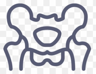 Prenatal Yoga Las Vegas - Pelvic Icon png