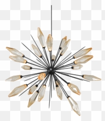 Chandelier Spotlights Artisan Glass Metalwork - QUALIFIED Decorative png