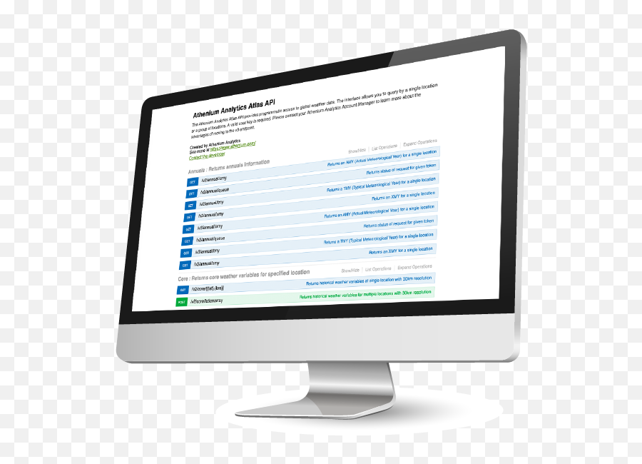 Atlas Weather Api Data Integration For - Office Equipment Png,The Weather Channel Desktop Icon