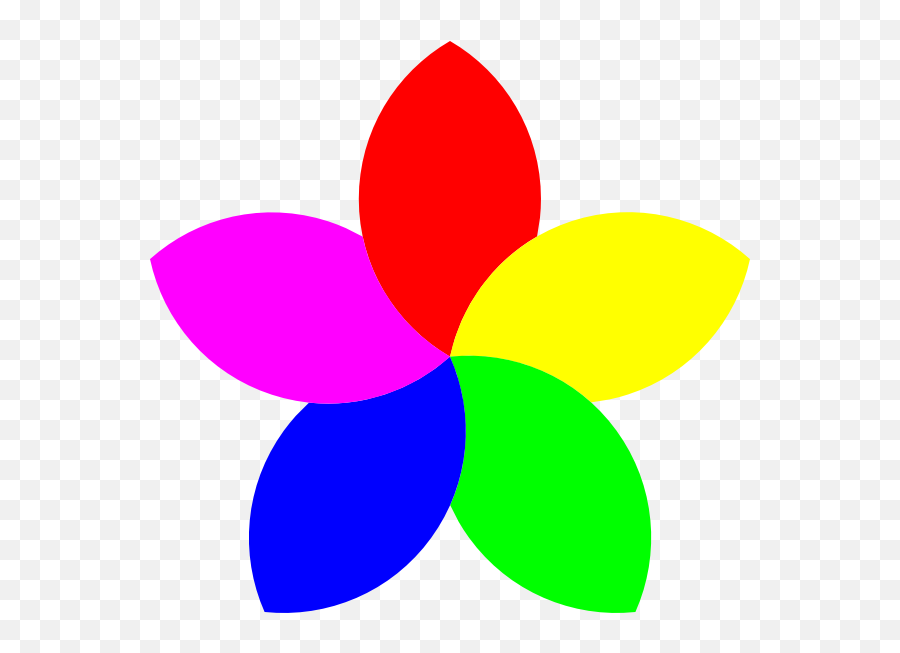 Library Of 5 Petal Flower Graphic Free Download Png Files - 5 Petal,5 Png
