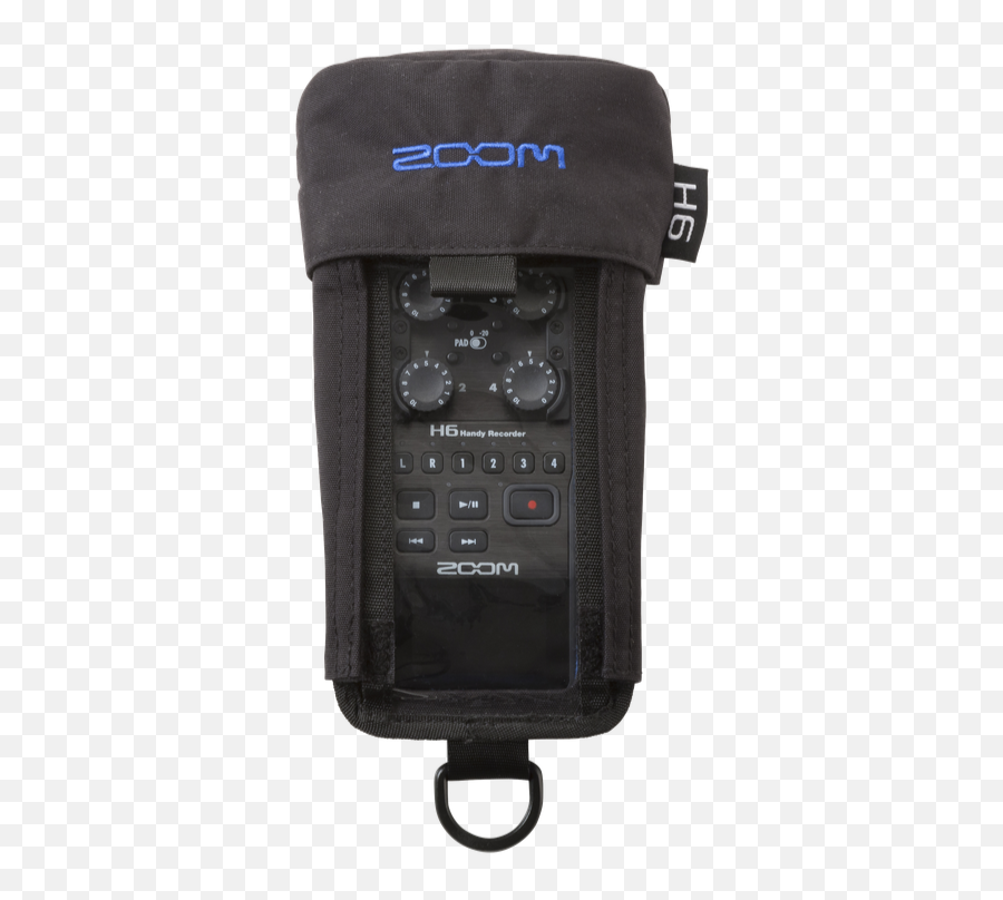 Zoom PCH-6 Protective Case For H6 Handy Recorder - Water-Resistant Hard Case With Clear Window