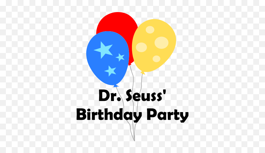 Dr Seussu0027 Birthday Party Deforest Area Public Library - Balloon Png,Dr. Seuss Png