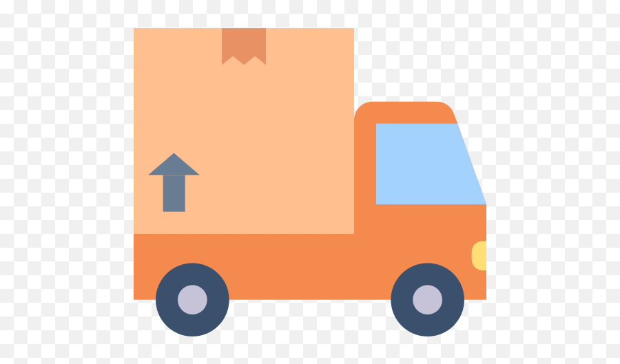 Truck Moving Vehicle Transport Transportation Shipping - Package Delivery Png,Freight Icon
