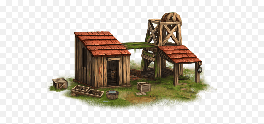 Wiki - Prospectors Mines Gold Buildings Game Png,Outhouse Icon