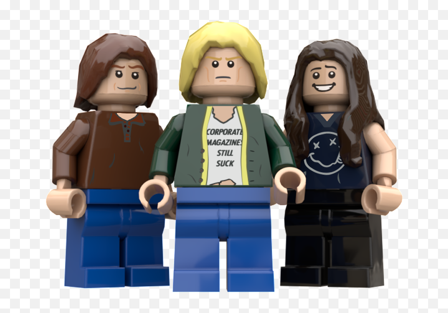 Nirvana - Ac Dc Lego Figure Png,Nirvana Png