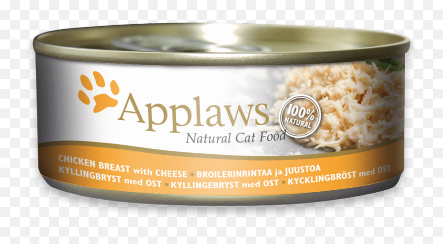Applaws - Chicken Breast With Cheese Canned Cat Food 156g 4 Cans Applaws Cat Chicken And Cheese Png,Chicken Breast Png