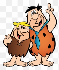 Fred Flintstone And Barney Rubble Png - Fred Flintstone And Barney Rubble,Rubble Png