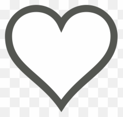 Heart Icon Png 33353 - Free Icons Library Heart Clipart Black And White,Heart Image Png
