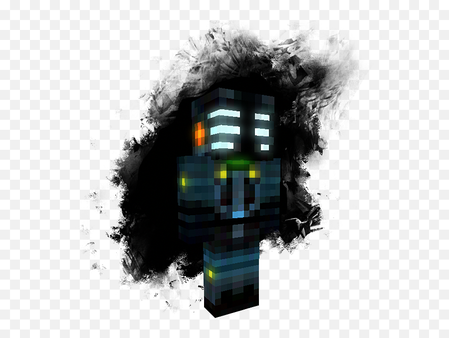 Isaac Clarke - Dead Space 3 Minecraft Skin Graphic Design Png,Dead Space Logo Png