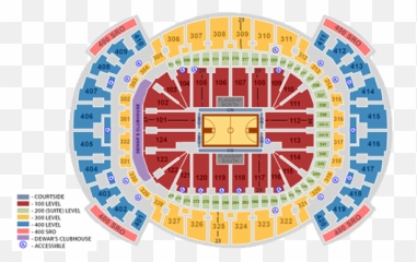 Toronto Raptors - Concert American Airlines Arena Seating Chart png
