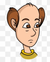 Bald Man Caricature - Free Vector Graphic On Pixabay Bald Clipart Png,Bald Head Png