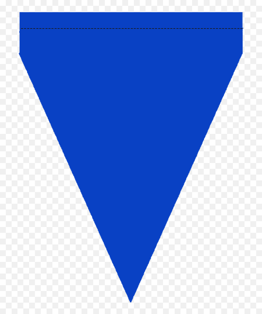Pennant Clipart Banner Template - Blank Banner Template Blue Png,Banner Template Png