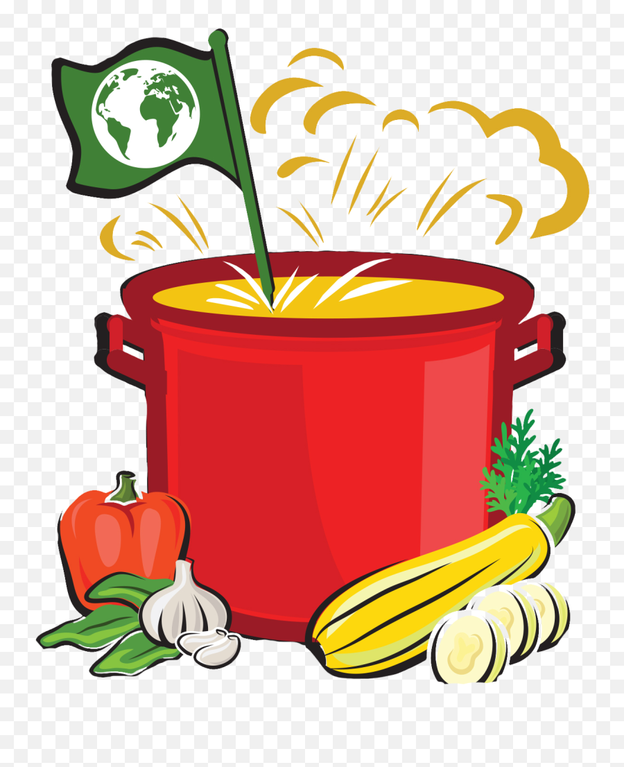Pot With Food In It Clipart - Pot With Food Clipart Png Melting Pot Png,Canned Food Png