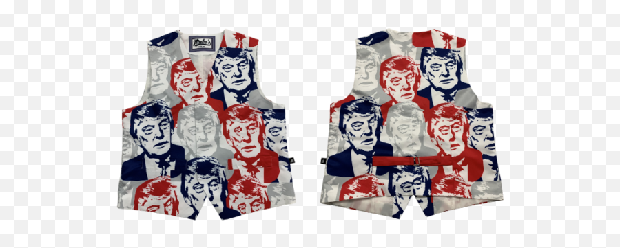 Donald Trump Supporter Waistcoats Custom - Sock Png,Donald Trump Transparent