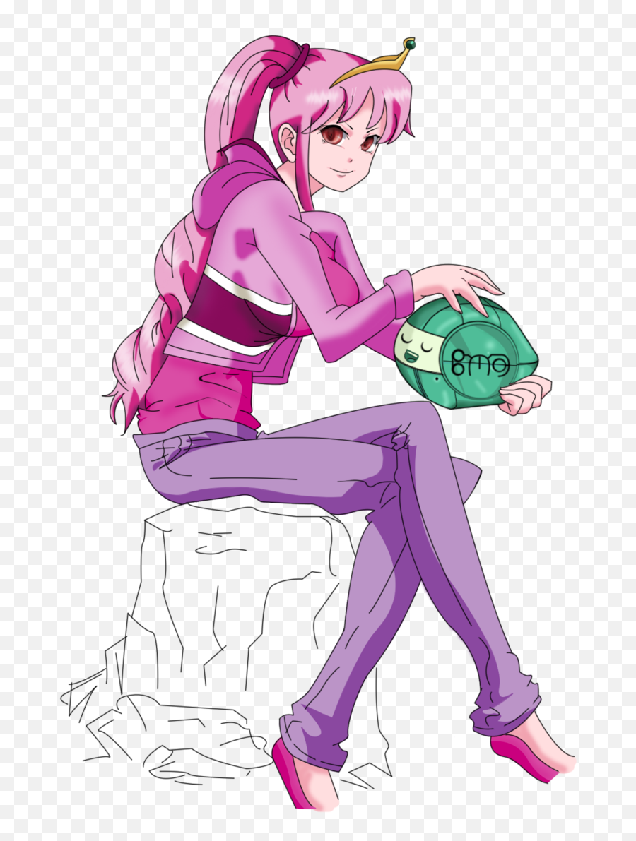 Pb Princess Bubblegum Anime Version Xd Png