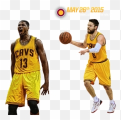 Lebron James Cavs Png Download - Cleveland Cavaliers Full Tristan Thompson