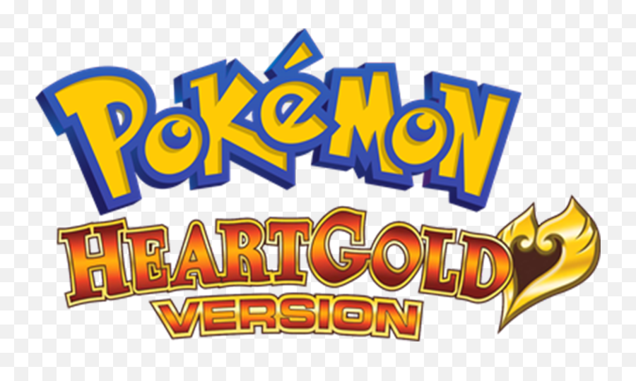 Pokémon Heartgold - Pokemon Heart Gold Logo Png,Pokemon Logo Font
