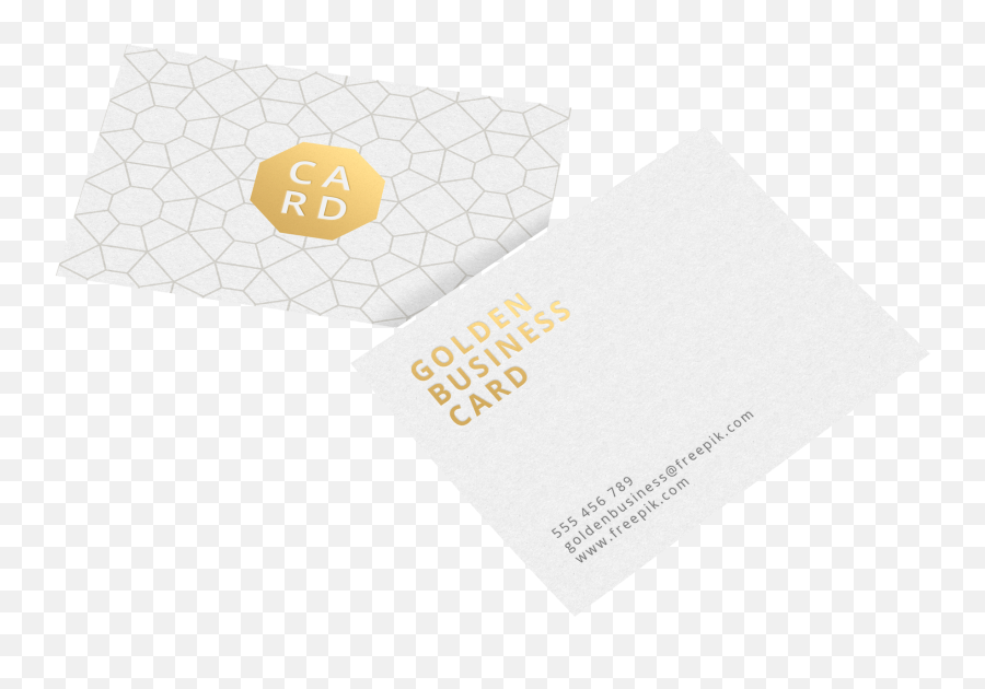 Download Hd Gold Foil Business Cards - Paper Png,Gold Foil Png