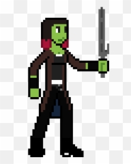 Download Gamora - Cartoon Full Size PNG Image PNGkit Portable Network Graphics