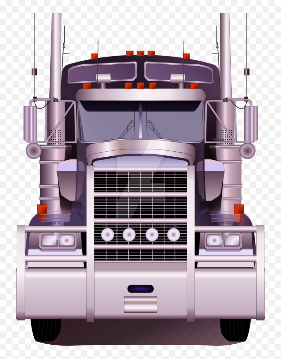 18 Wheeler Truck Front Png - 18 Wheeler Truck Png,18 Wheeler Png