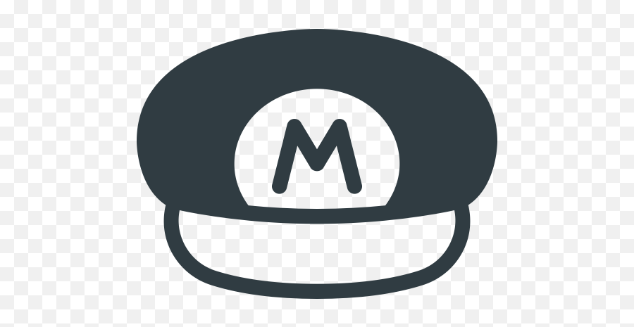 Game Hat Mario Retro Super Video Icon - Gamer Hat Icon Png,Mario Hat Png