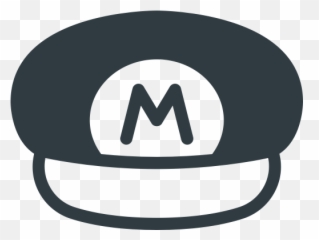 Game Hat Mario Retro Super Video Icon - Gamer Hat Icon Png,Mario Hat Png