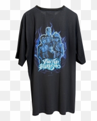 90u0027s Yu Hakusho Suede Collar Tee U2014 Gens Sauvages Png