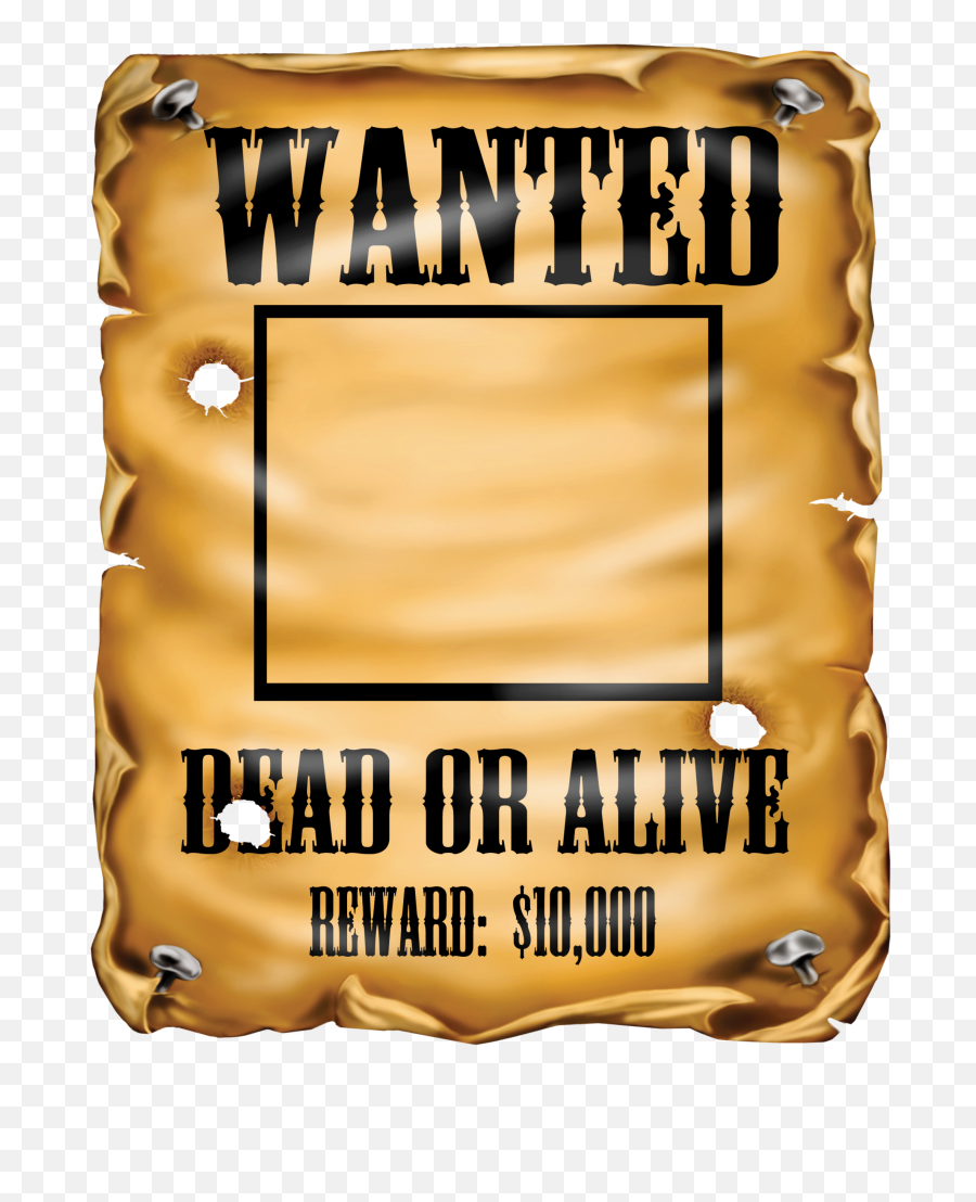 Download Most Wanted Poster Clipart - Png Of Wanted Poster,Wanted Png