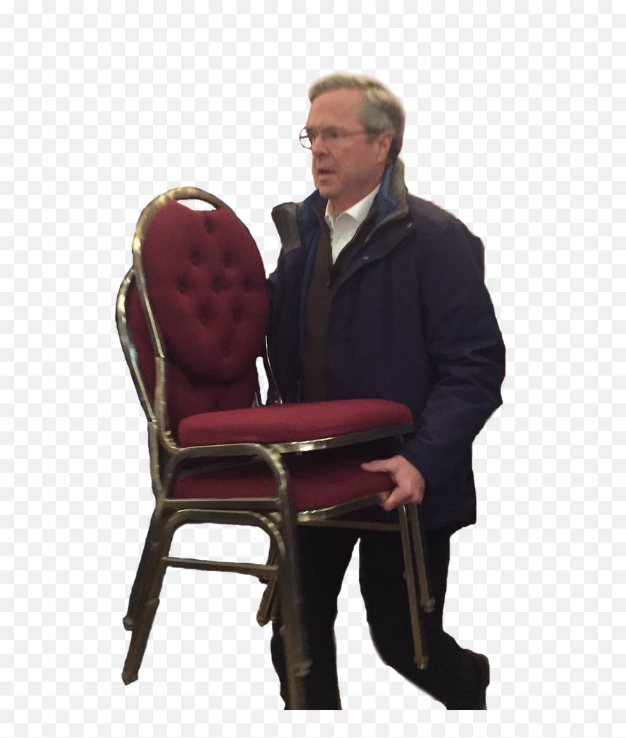 Download Hd Dankest Jeb Bush Memes - Jeb Bush Running With Chair Png,Jeb Bush Png