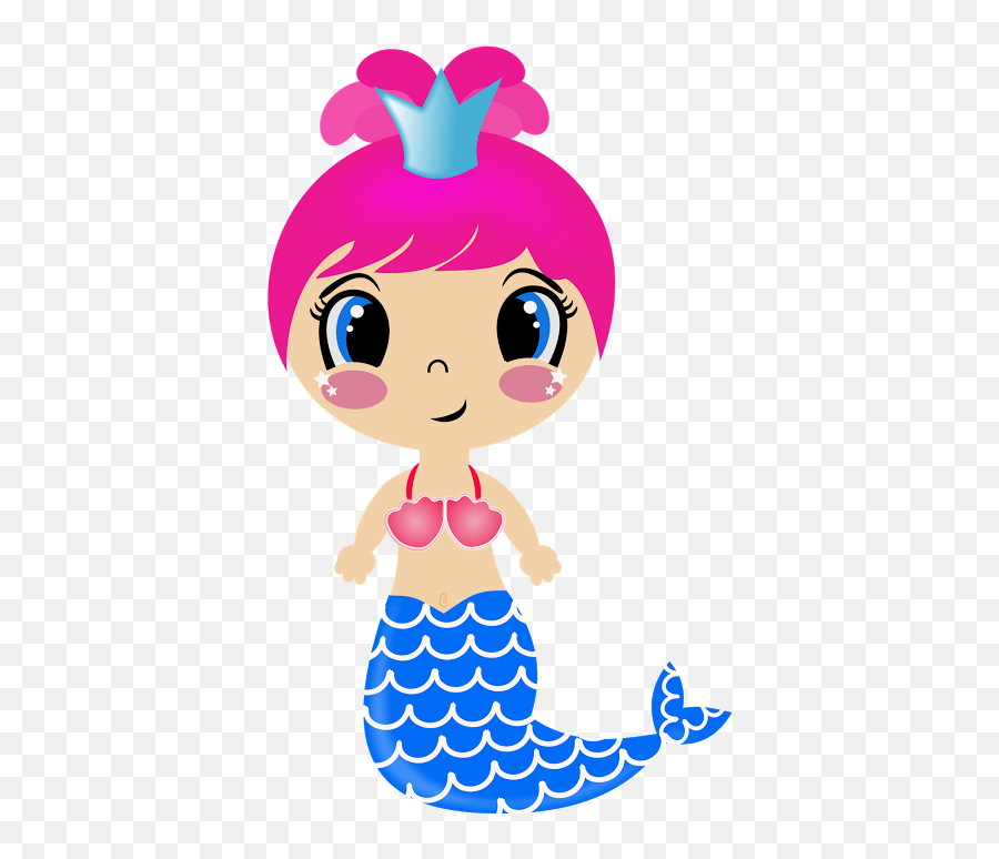 Download Hd Mermaids Mermaid Clipart - Baby Mermaid Clipart Png,Mermaid Clipart Png