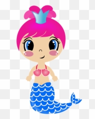 Download Hd Mermaids Mermaid Clipart - Baby Mermaid Clipart Png,Mermaid Clipart Png