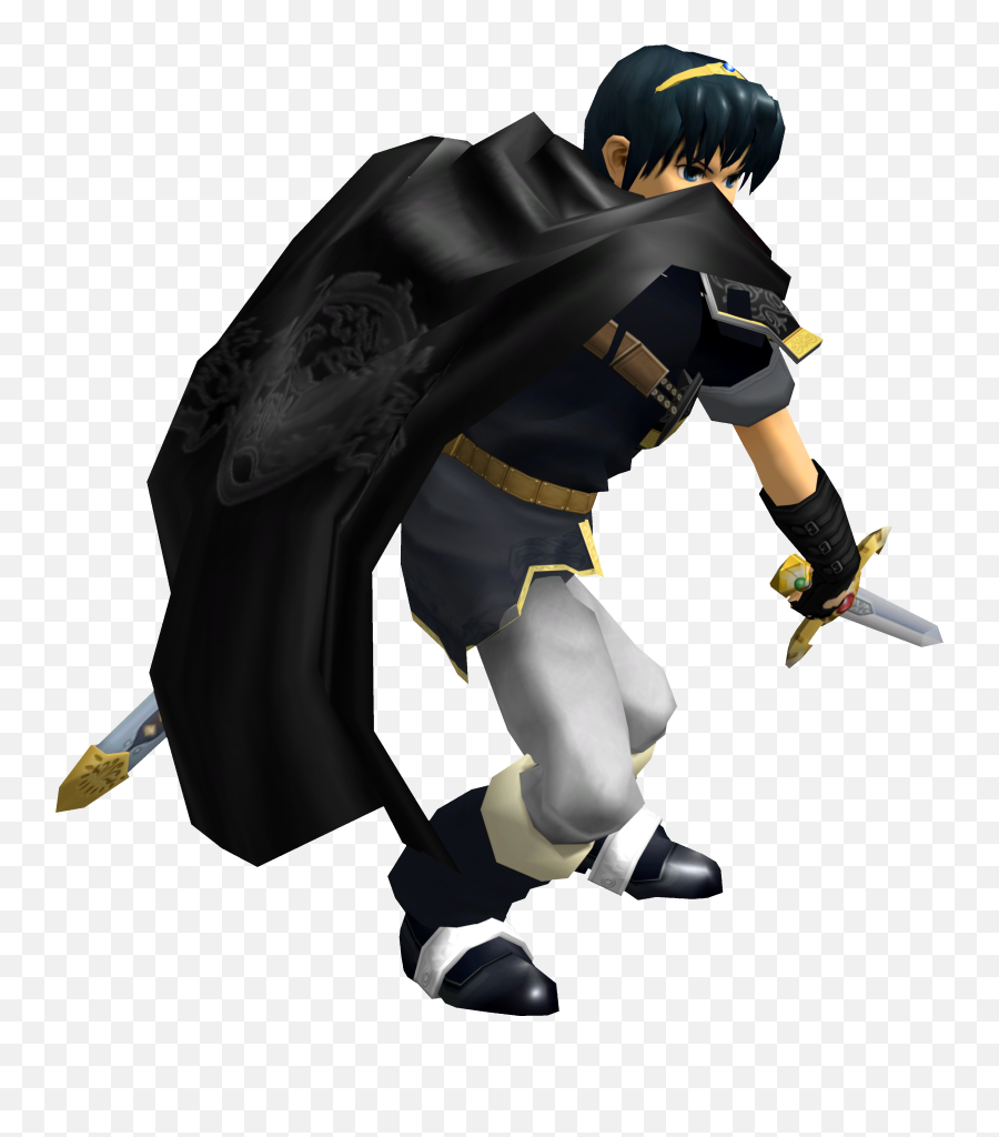 Melee Fox Falco And Marth Renders - Melee Marth Render Png,Marth Png
