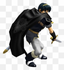 Melee Fox Falco And Marth Renders - Melee Marth Render Png,Marth Png