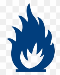 Download Flames Clipart Fire Blast - Silhouette Art png
