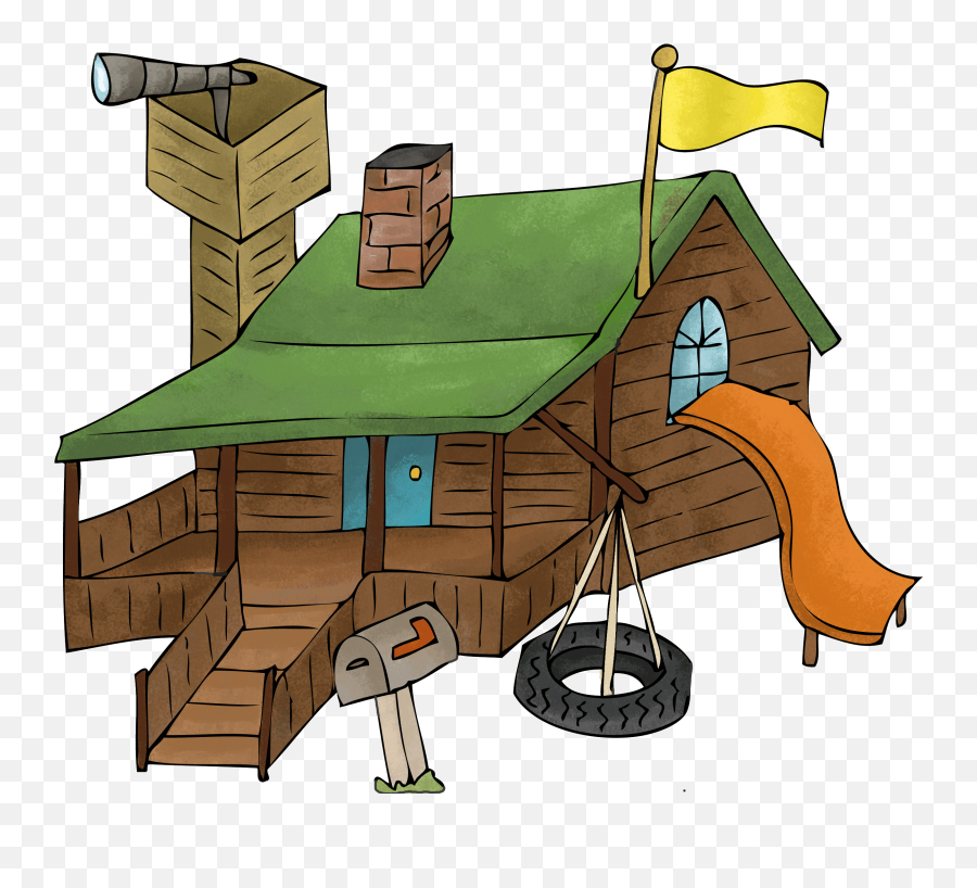 Build A Cabin In Your Mind - The Game Gal Cartoon Png,Cabin Png