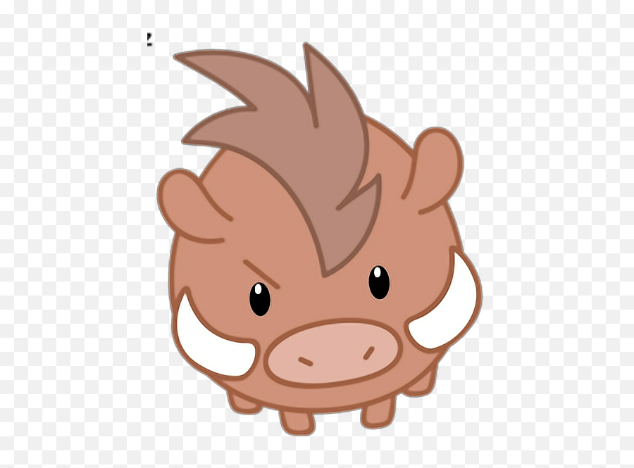 Pumba - Sticker By Skopge Chokocrispis Luna Wild Boar Chibi Png,Pumba Png