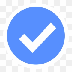 Twitter Logo Png Transparent Background - Julia Bayer On Blue Tick In Circle