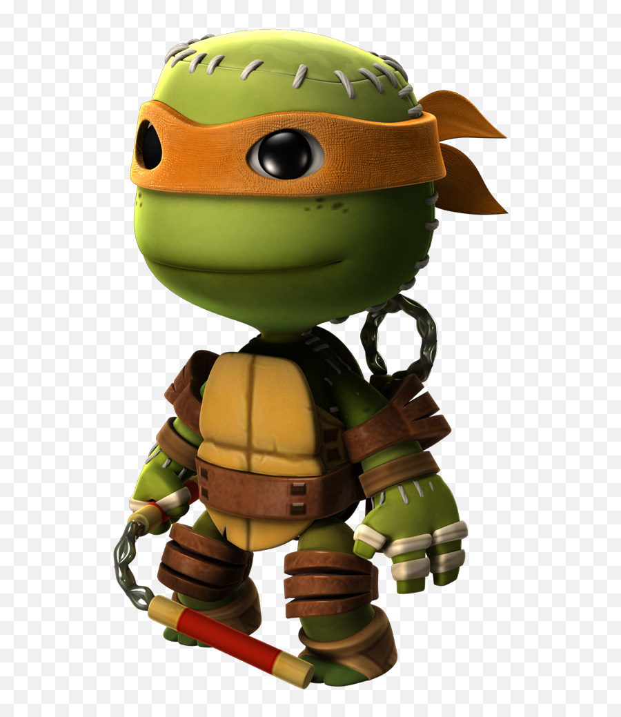 Michelangelo Costume Littlebigplanet - Teenage Mutant Ninja Turtles Png,Michelangelo Png
