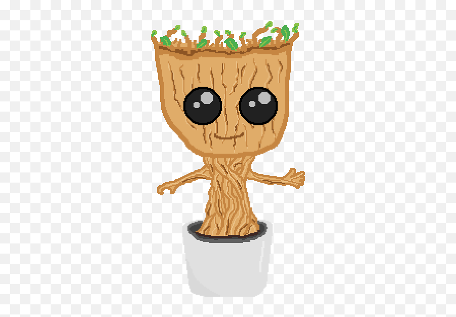 Pixilart - Baby Groot By Anonymous Groot Png,Baby Groot Png