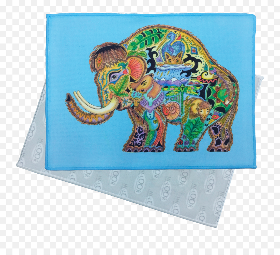 Download Mammoth Microfiber Cleaning Cloth - Indian Elephant Png,Mammoth Png