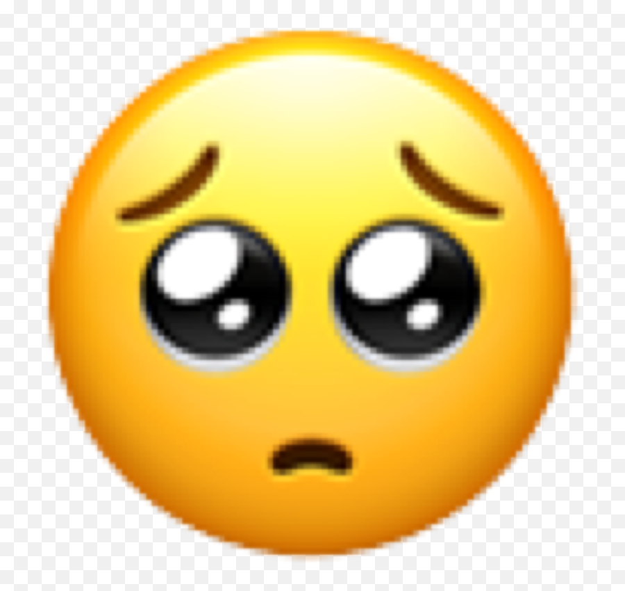 Iphone Emoji Iphoneemoji Sadface - Iphone Sad Face Emoji Png,Sad Face Emoji Transparent