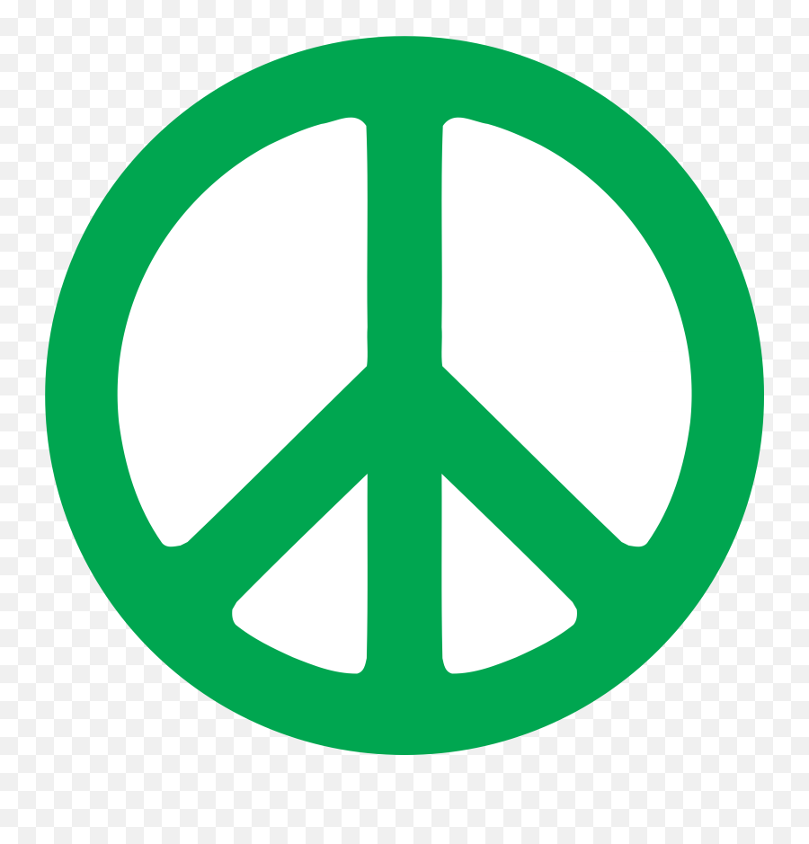 Green Peace Signs - Peace Symbol Green Png,Peace Sign Logo