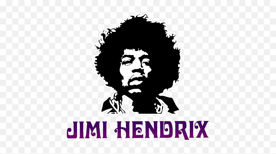 Rockermusthave - Jimi Hendrix Sticker Png,Jimi Hendrix Logo