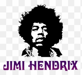 Rockermusthave - Jimi Hendrix Sticker png