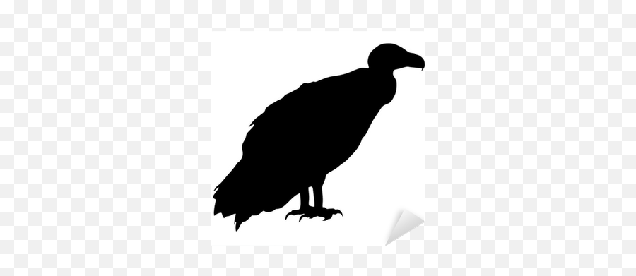 Silhouette Of Vulture Sticker U2022 Pixers - We Live To Change Vulture Silhouette Png,Vulture Transparent
