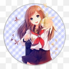 Cute Agario Skins - Drone Fest Transparent Anime Girl Clipart Png,Agario Logos