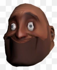 Tf Heavy Face Png Transparent Images - Mod Face Png,Heavy Png