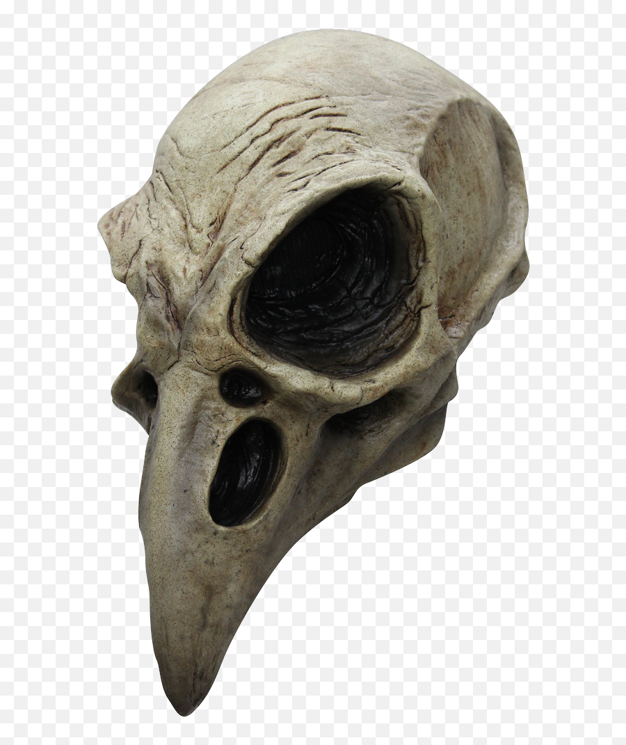 Crow Skull Halloween Mask - Crow Skull Mask Png,Skull Mask Png