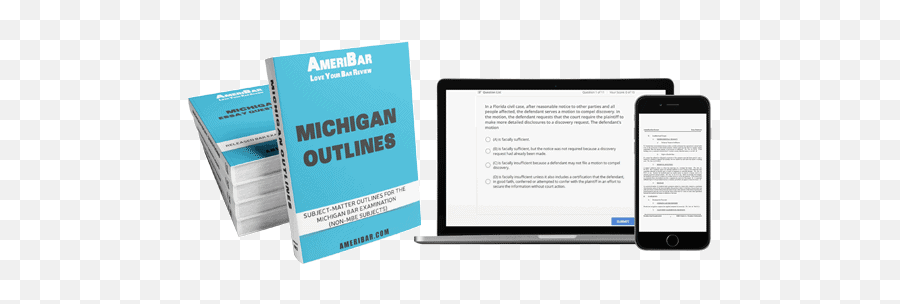 Michigan Bar Review Course And Exam Prep Ameribar - Web Page Png,Michigan Outline Transparent