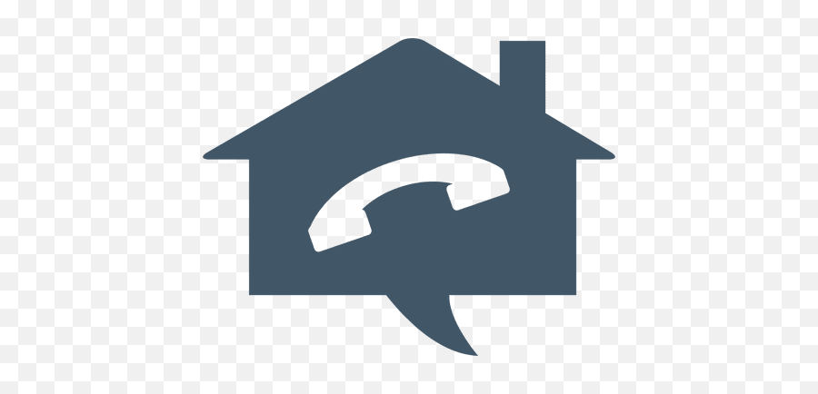 Phone House Real Estate Icon Transparent Png - Logo Telefone Horizontal,Real Estate Icon